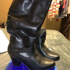 Calf length boots
